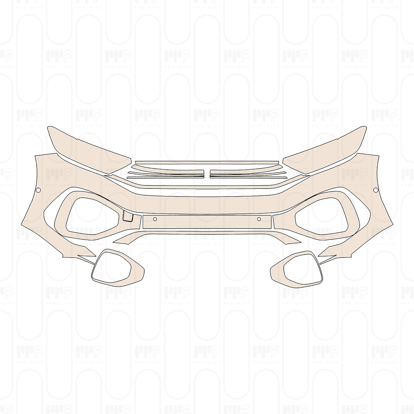 (left) Door+Side Skirt+Rear Fender with offroad design Package