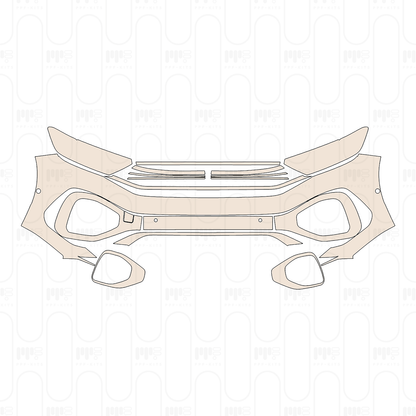(left) Door+Side Skirt+Rear Fender with offroad design Package