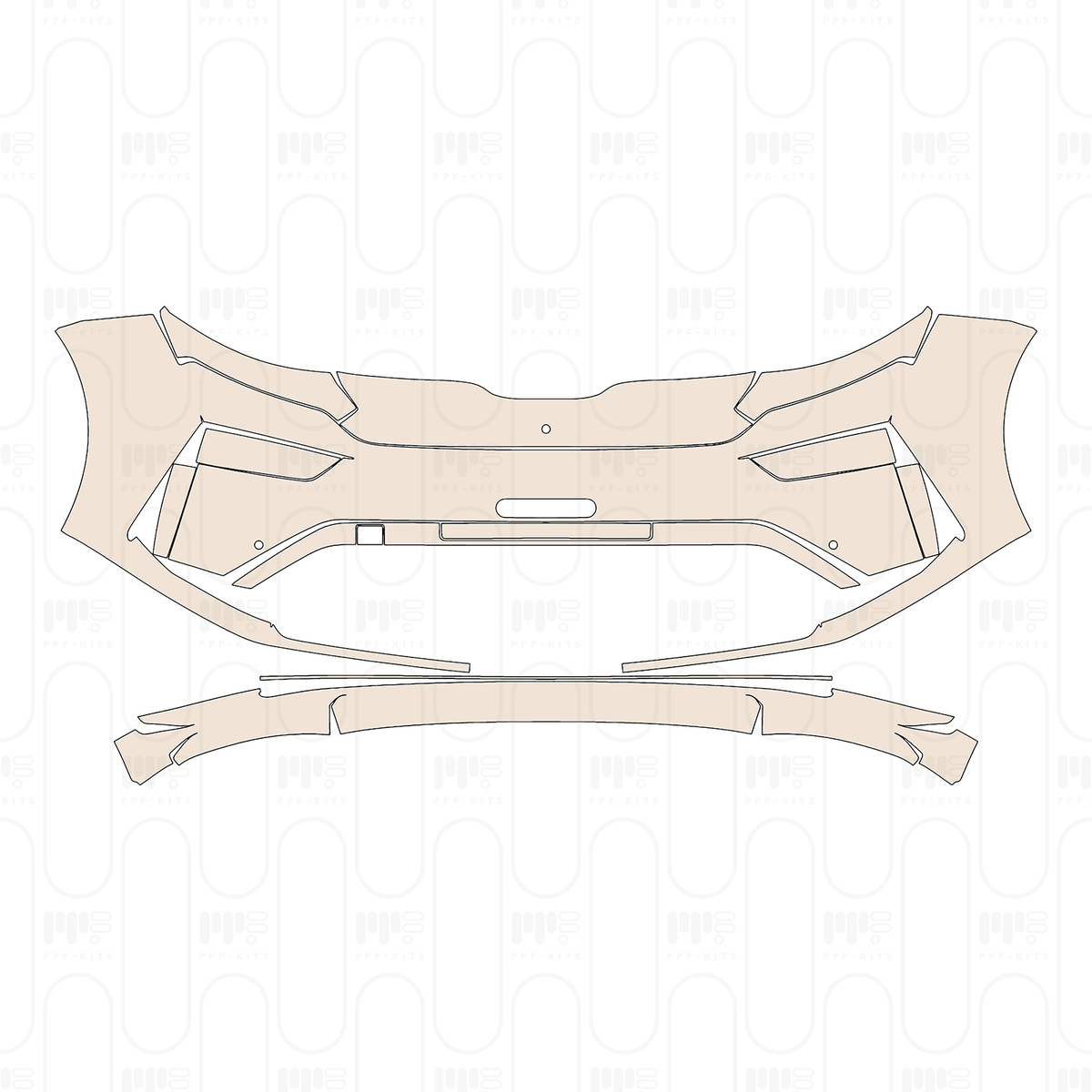 A-Pillar+Roof (front) with Panoramic Sunroof