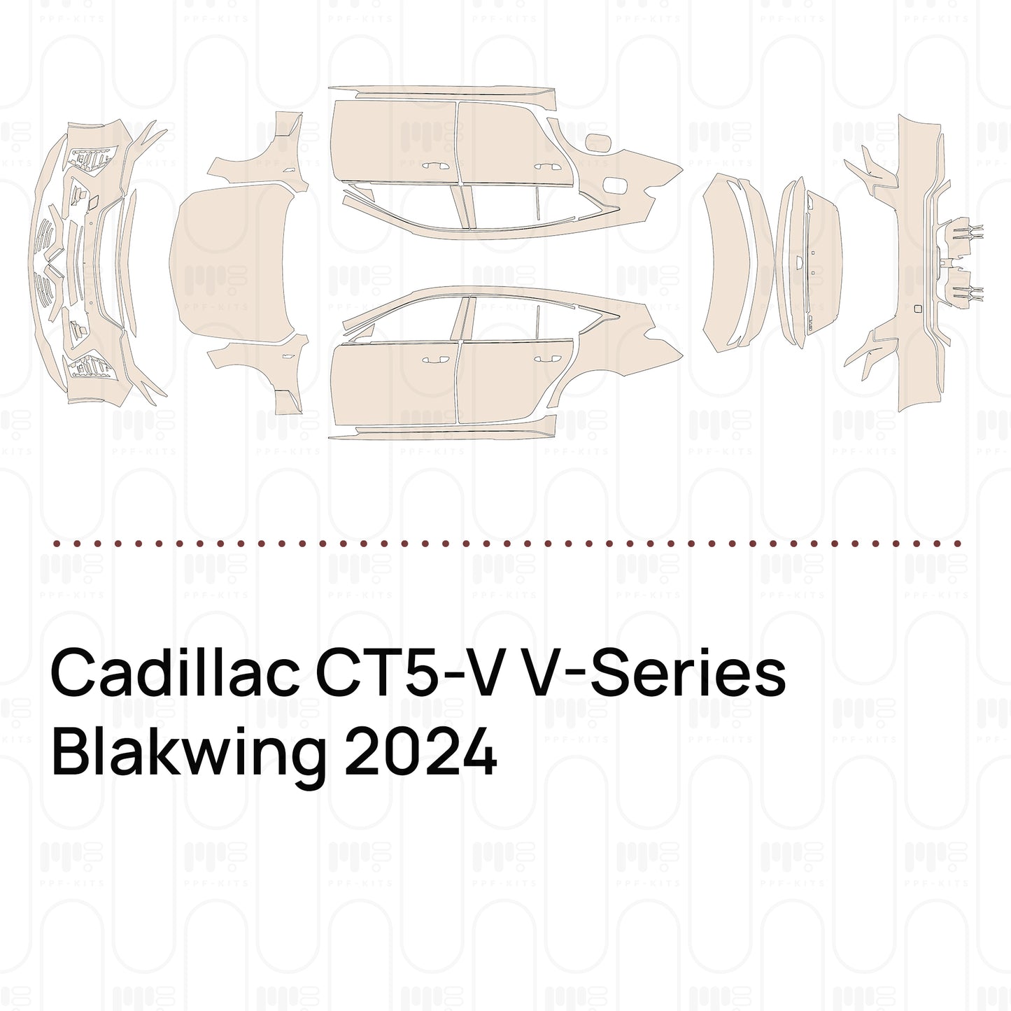 Bumper+Headlamp with Carbon Fiber Package, with 2 PDC (Parking Sensors)