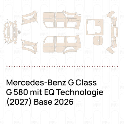 Mercedes-Benz G Class G450 (2027) Base 2026 - Pre-Cut PPF