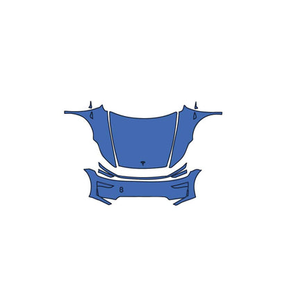 Full Front End Paint Protection PPF-Kit - PPF-Kits