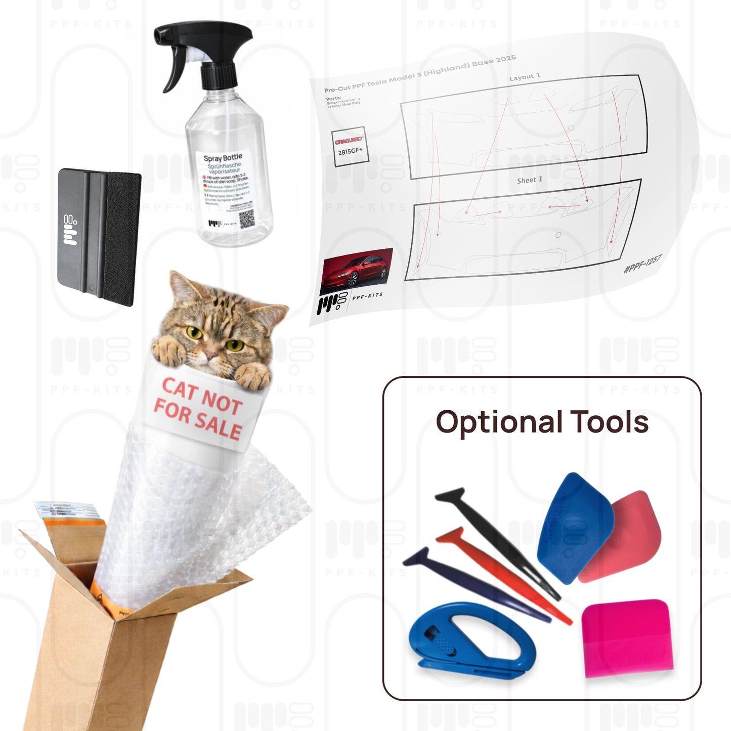 Pre-Cut PPF Zeekr 9X 2025