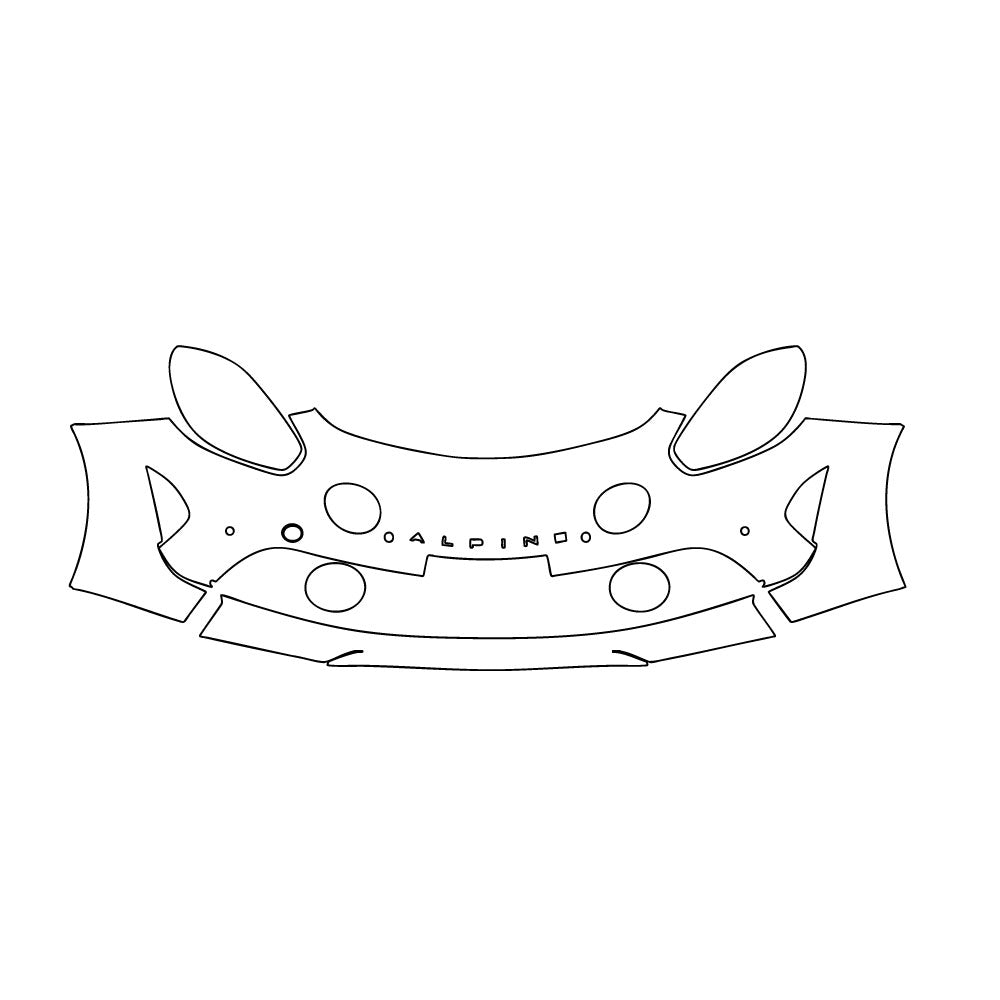 Pre-Cut PPF Alpine A 110 GT 2025