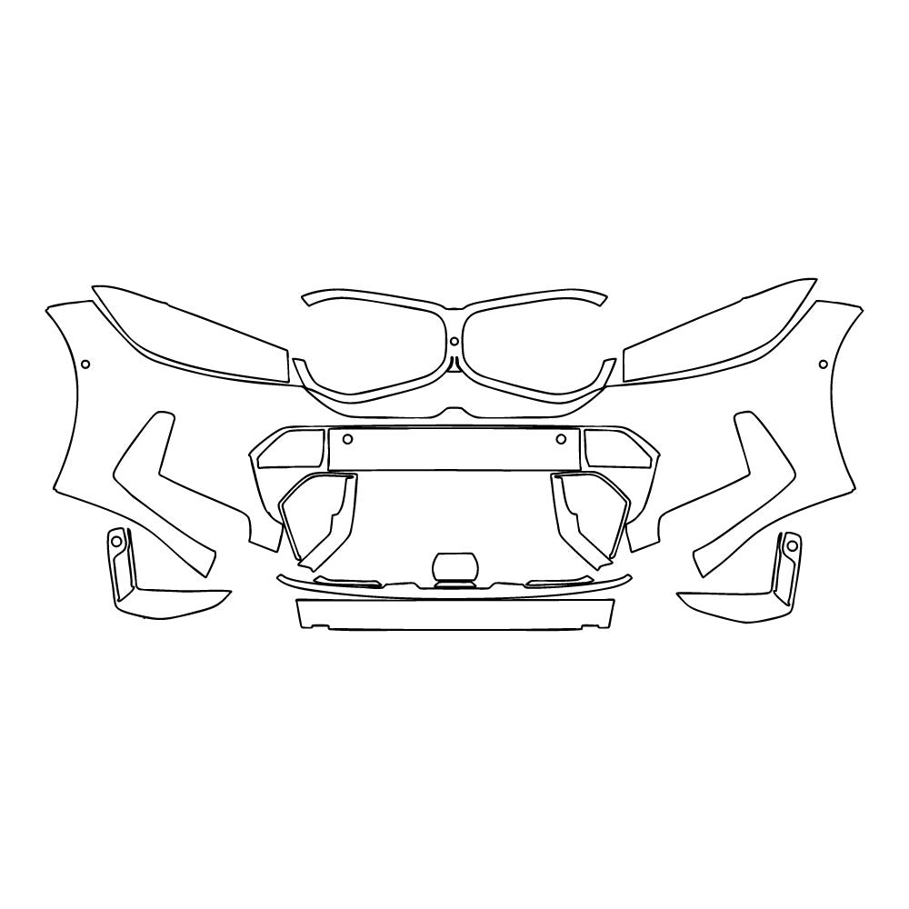 Pre-Cut PPF BMW 3 Series Touring Wagen M340i 2025