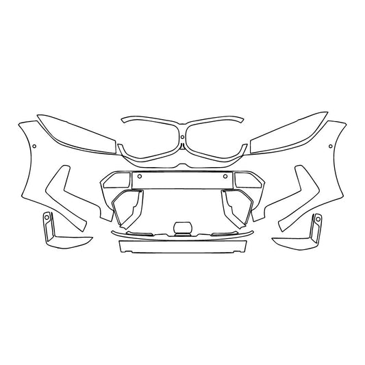 Pre-Cut PPF BMW 3 Series Touring Wagen M340i 2025