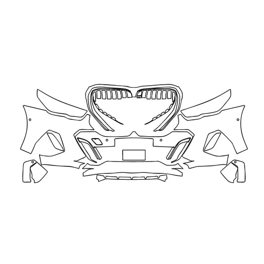 Pre-Cut PPF BMW 5 Series Sedan Extended Wheelbase M Sport 2025