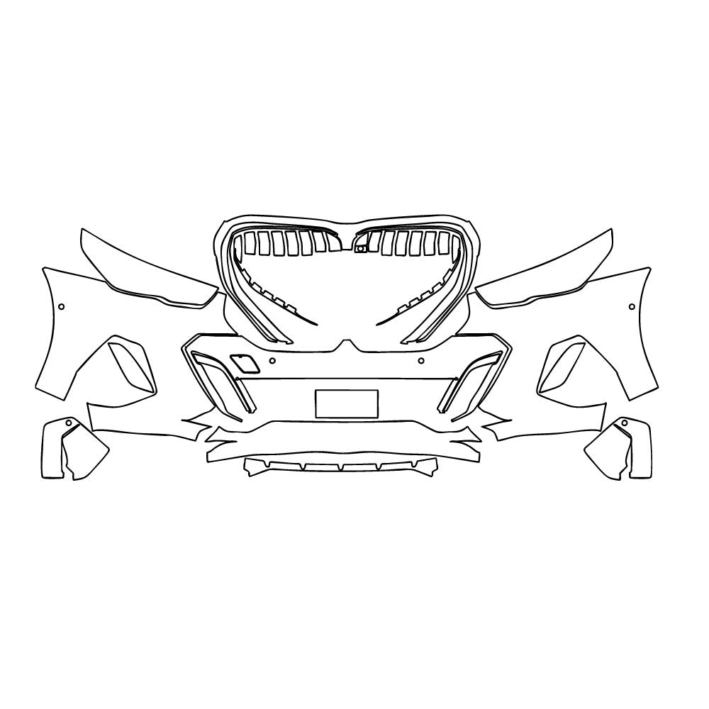 Pre-Cut PPF BMW 5 Series Sedan Extended Wheelbase M Sport 2025