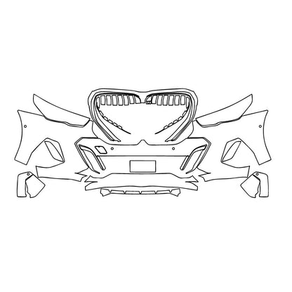 Pre-Cut PPF BMW 5 Series Sedan Extended Wheelbase M Sport 2025