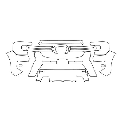 Pre-Cut PPF Ford Ranger (EU) Wildtrak 2024