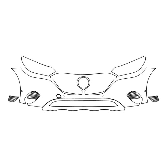 Pre-Cut PPF Mercedes-Benz EQE SUV Base 2025