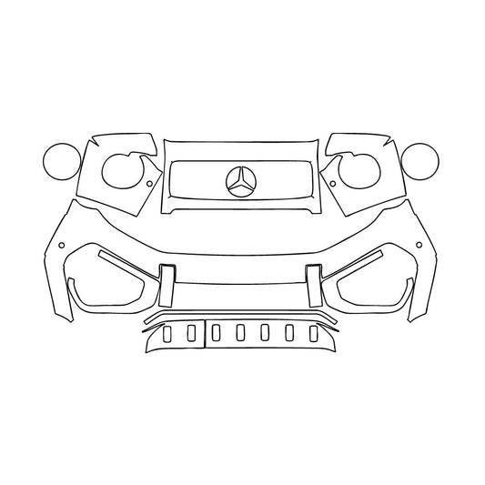 Pre-Cut PPF Mercedes-Benz G Class AMG G63 2025