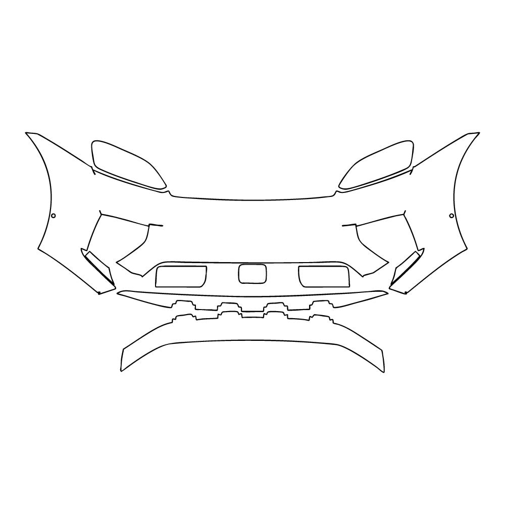 Pre-Cut PPF Porsche Macan Electric Base 2025