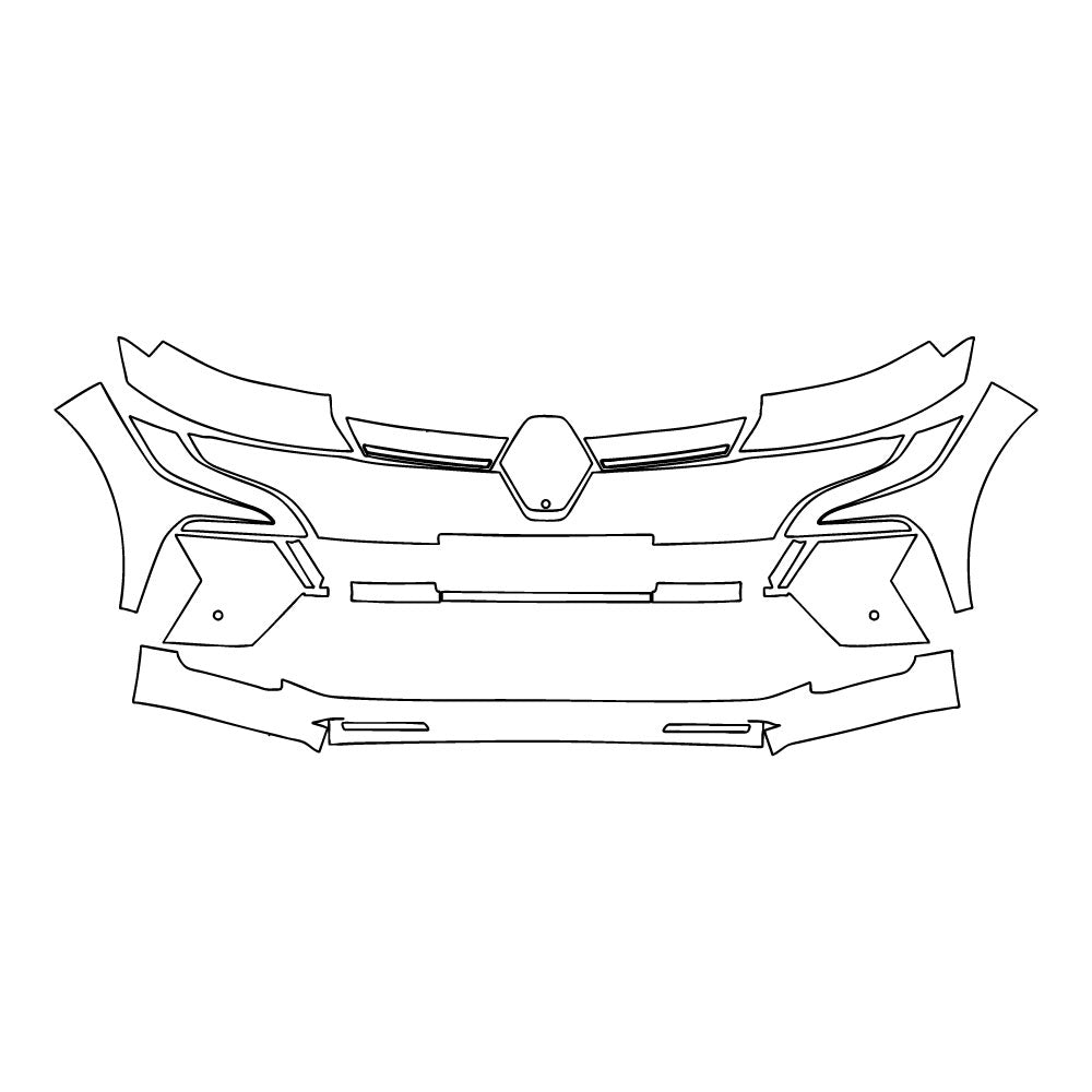 Pre-Cut PPF Renault Megane E-Tech 2025