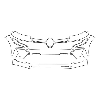 Pre-Cut PPF Renault Megane E-Tech 2025