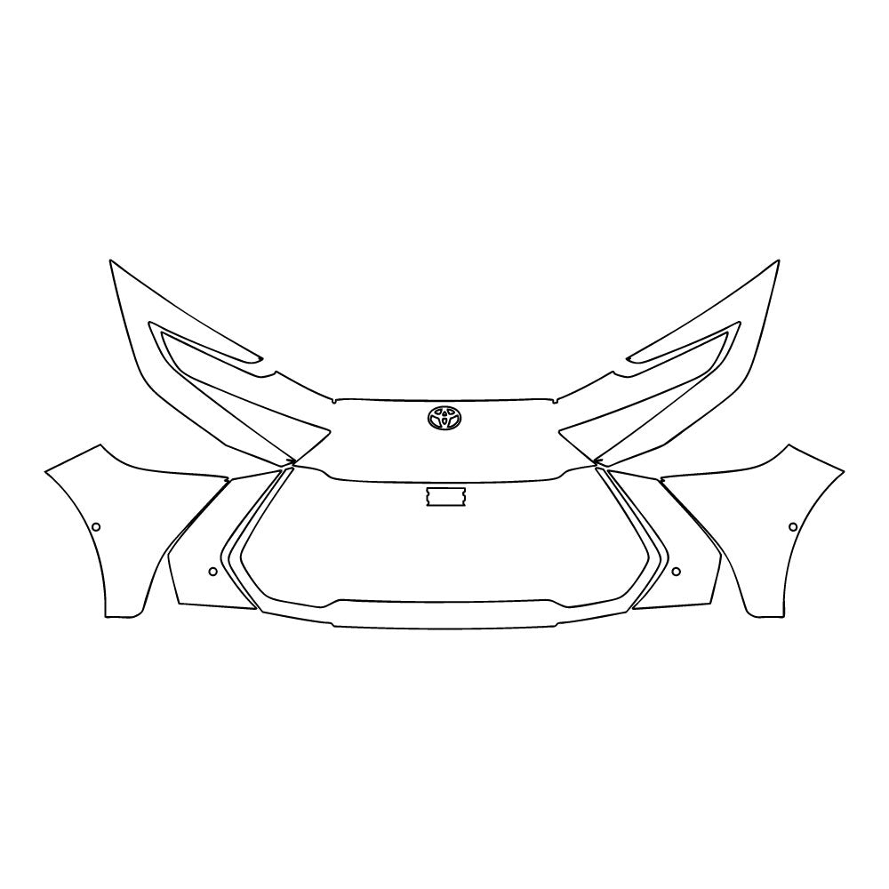 Pre-Cut PPF Toyota C-HR PHEV (EU) 2025