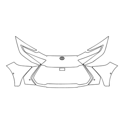 Pre-Cut PPF Toyota C-HR PHEV (EU) 2025