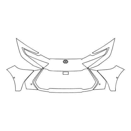 Pre-Cut PPF Toyota C-HR PHEV (EU) 2025