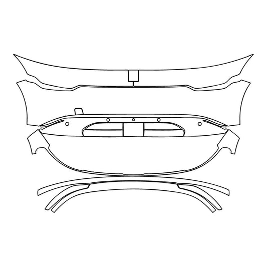 Pre-Cut PPF Zeekr 7X 2025