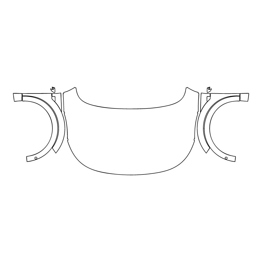 Pre-Cut PPF Zeekr 7X 2025