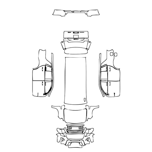 Pre-Cut PPF GMC Yukon  AT4 2021 - PPF-Kits