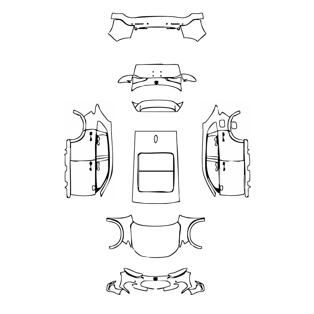 Pre-Cut PPF Honda ZR-V (CN)  Sport Turbo 2023 - PPF-Kits