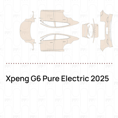 Pre-Cut PPF Xpeng G6 Pure Electric 2025