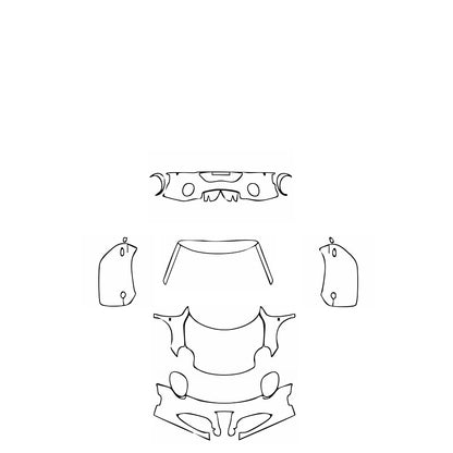 Pre-Cut PPF Alfa Romeo 4C Spider 2015 - PPF-Kits