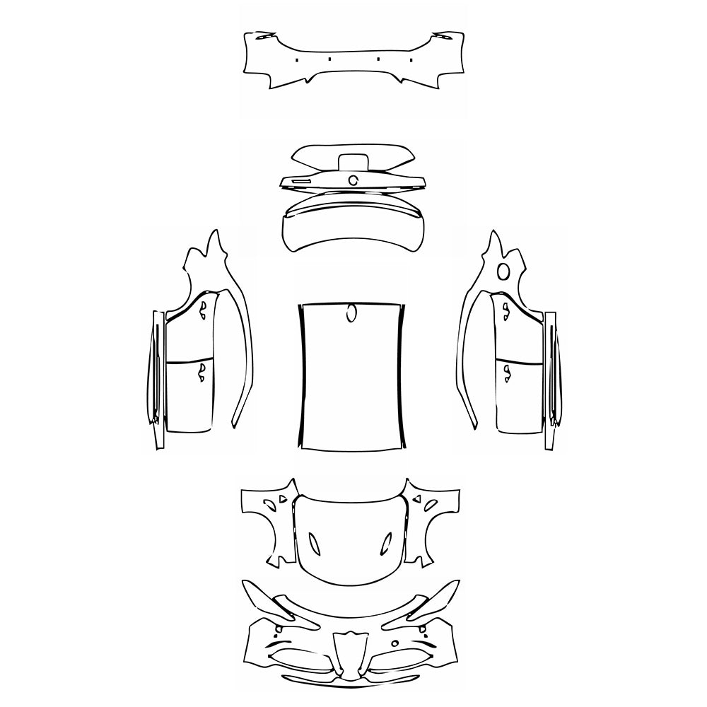 Pre-Cut PPF Alfa Romeo Giulia Quadrifoglio 2025 - PPF-Kits