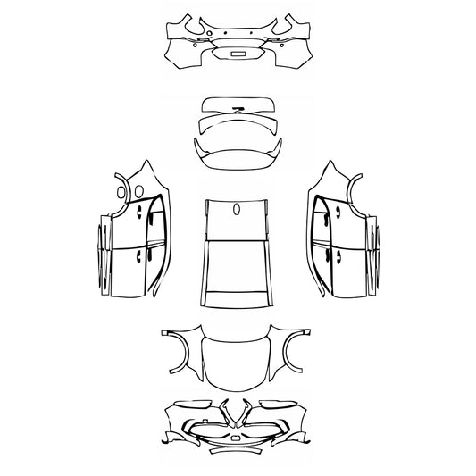 Pre-Cut PPF Alfa Romeo Tonale Ti 2023 - PPF-Kits