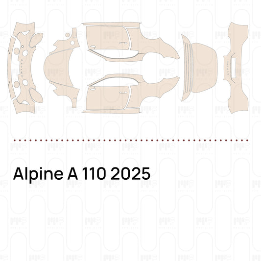 Pre-Cut PPF Alpine A 110 2025