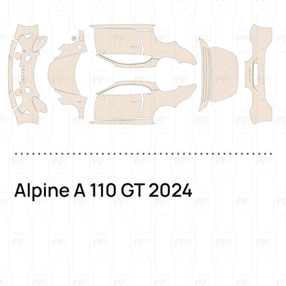 Pre-Cut PPF Alpine A 110 GT 2024