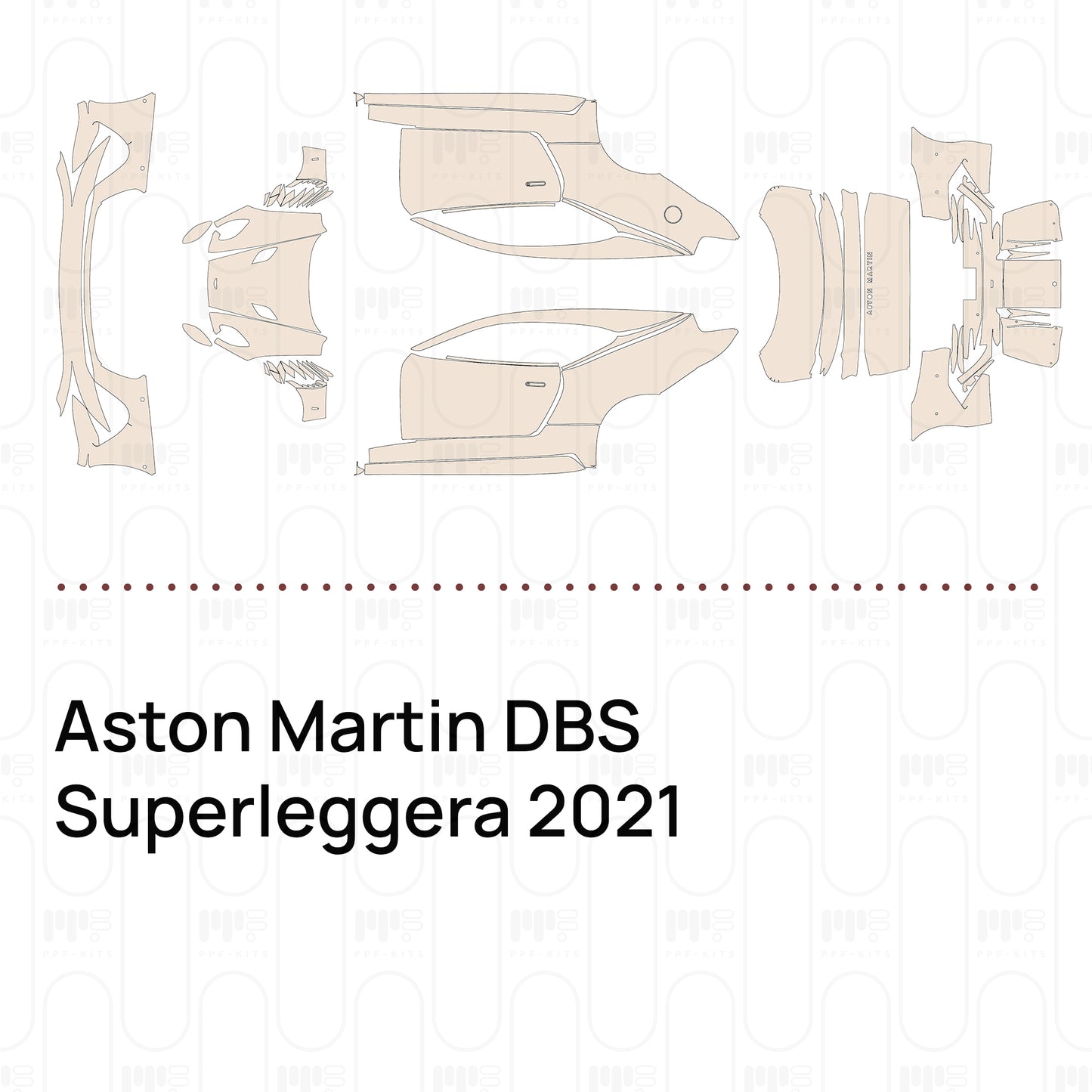 Pre-Cut PPF Aston Martin DBS Superleggera 2021