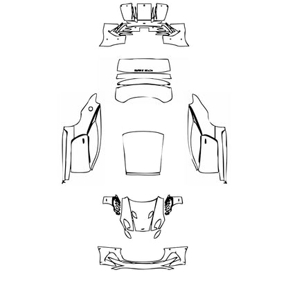 Pre-Cut PPF Aston Martin DBS Superleggera 2022 - PPF-Kits