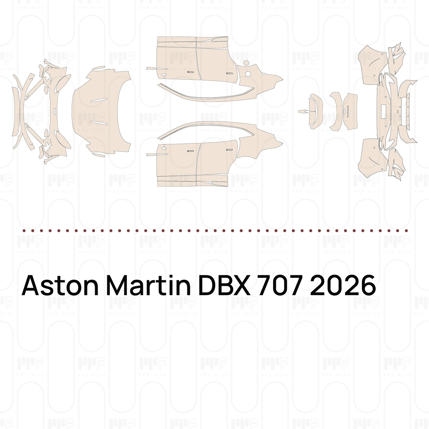 Pre-Cut PPF Aston Martin DBX 707 2026