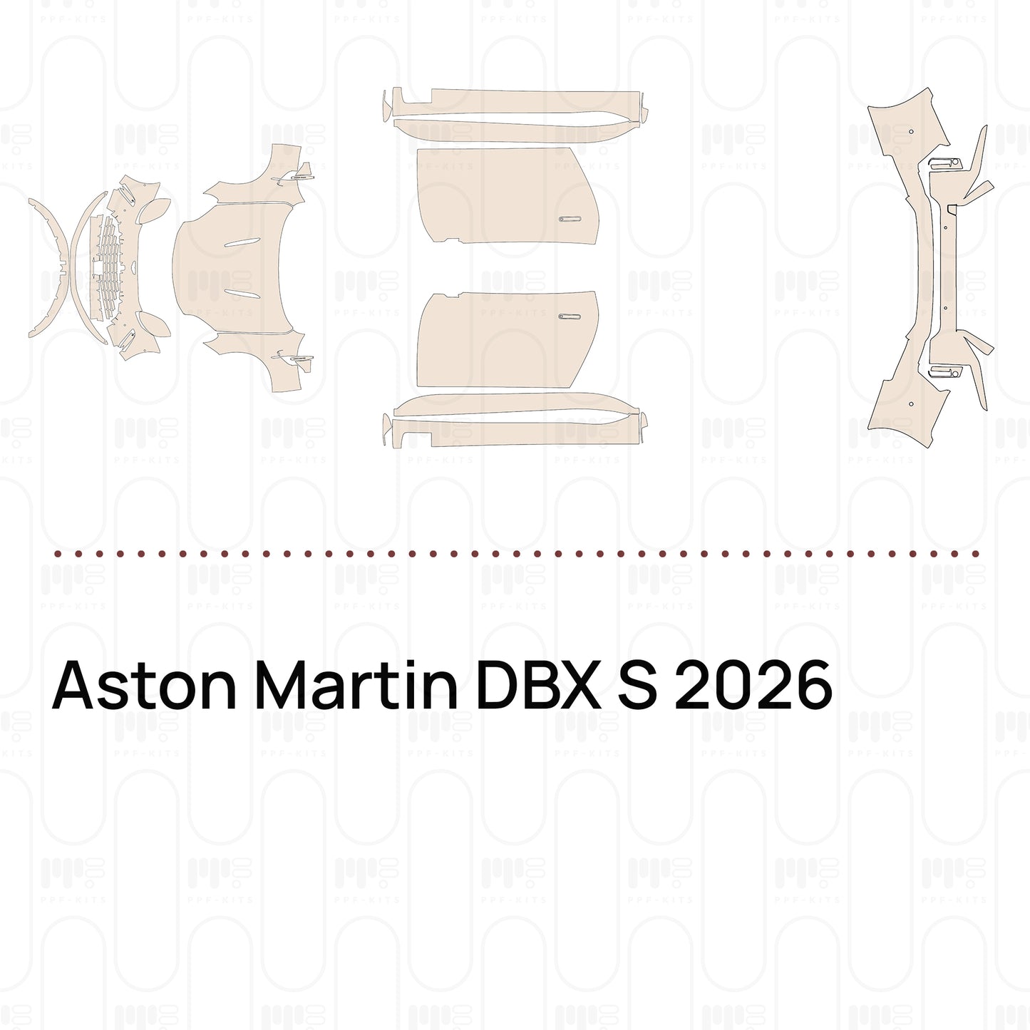 Pre-Cut PPF Aston Martin DBX S 2026