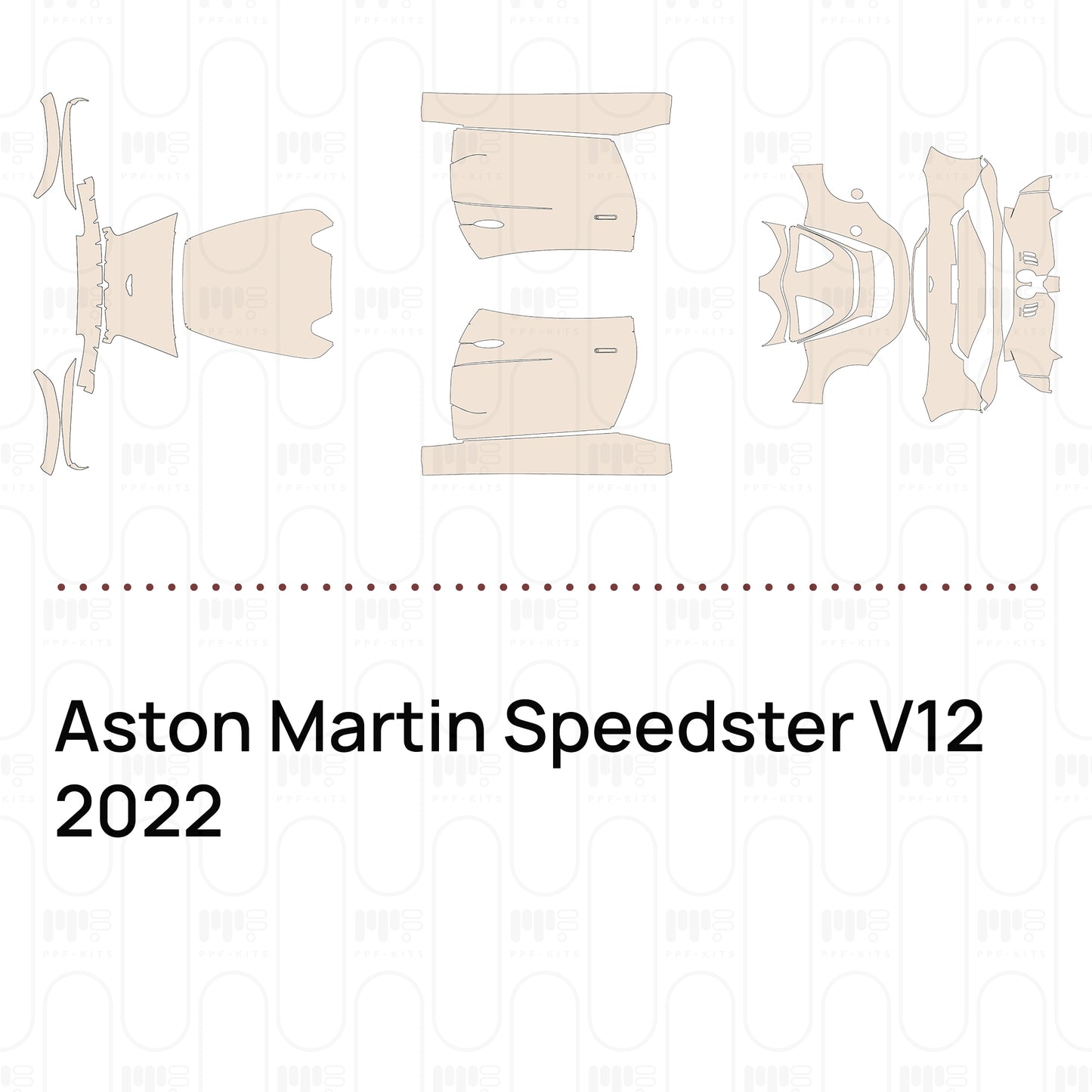 Pre-Cut PPF Aston Martin Speedster V12 2022
