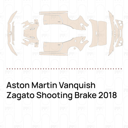 Pre-Cut PPF Aston Martin Vanquish Zagato Shooting Brake 2018