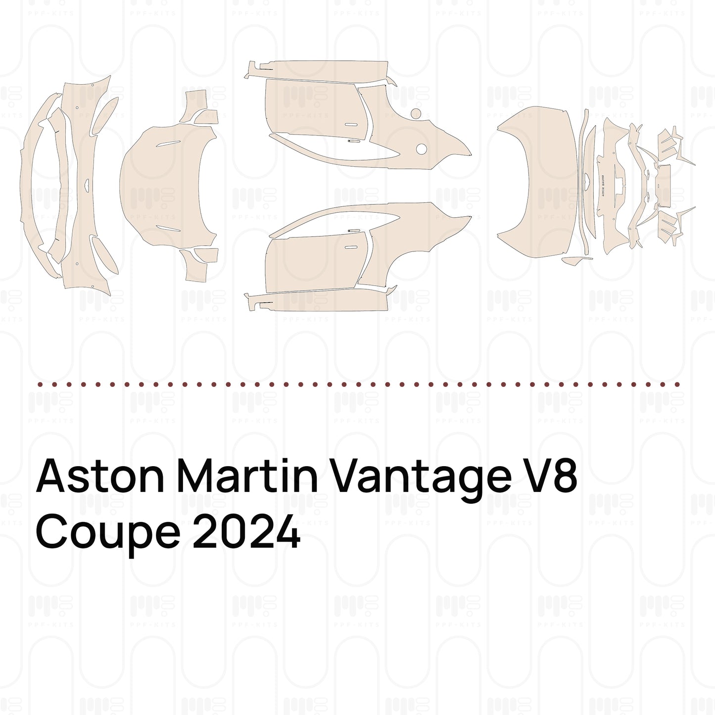 Pre-Cut PPF Aston Martin Vantage V8 Coupe 2024