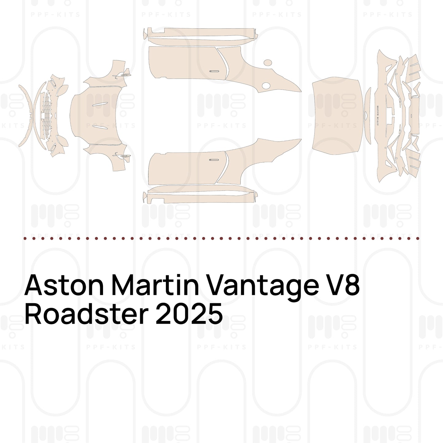 Pre-Cut PPF Aston Martin Vantage V8 Roadster 2025