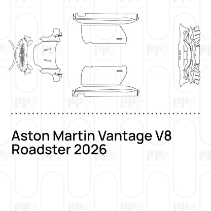 Pre-Cut PPF Aston Martin Vantage V8 Roadster 2026