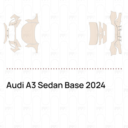 Pre-Cut PPF Audi A3 Sedan Base 2024