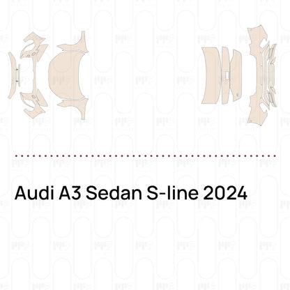 Pre-Cut PPF Audi A3 Sedan S-line 2024