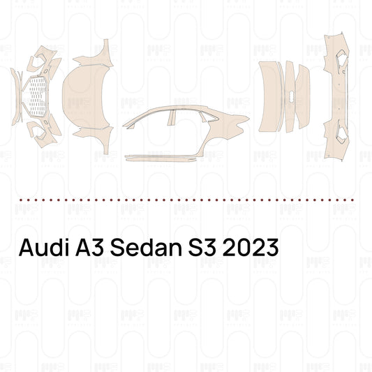 Pre-Cut PPF Audi A3 Sedan S3 2023