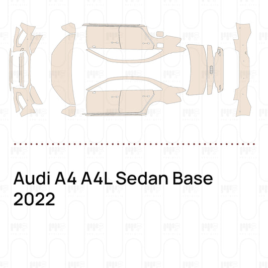 Pre-Cut PPF Audi A4 A4L Sedan Base 2022