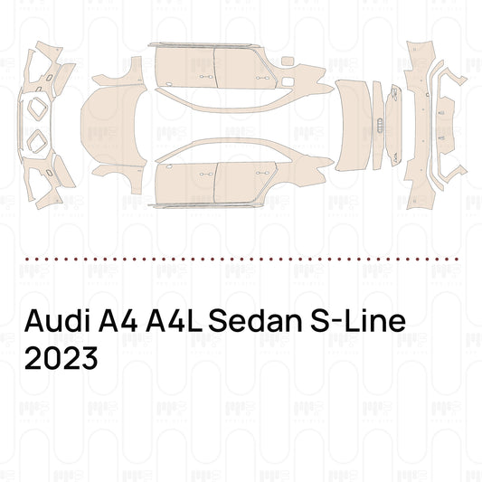 Pre-Cut PPF Audi A4 A4L Sedan S-Line 2023