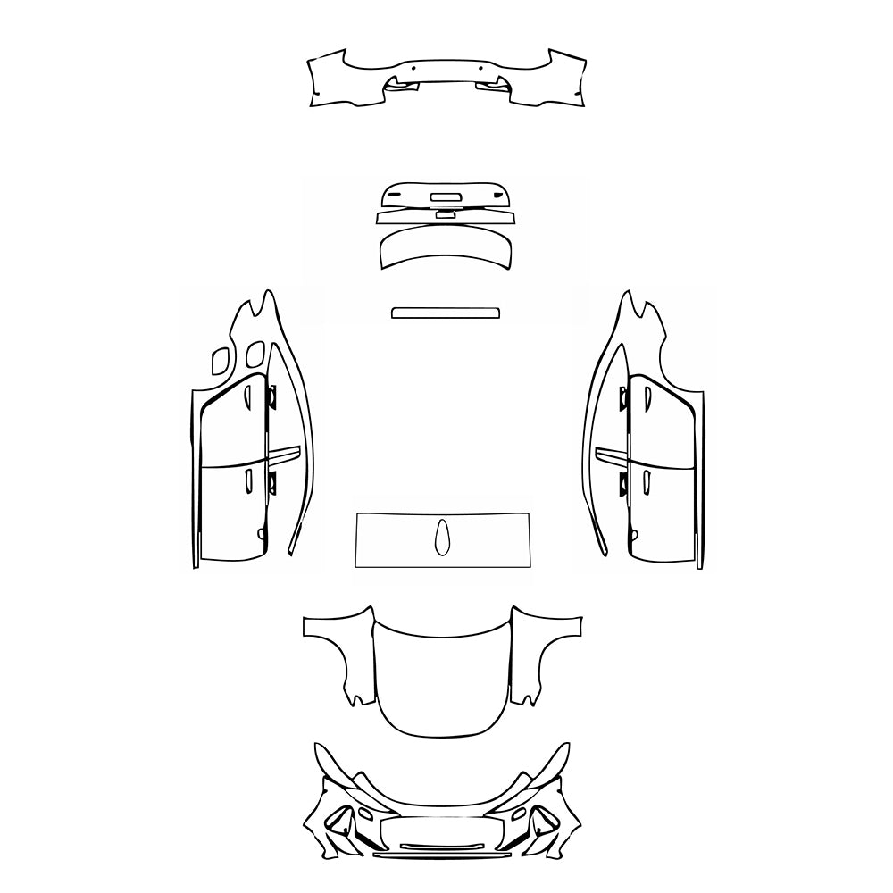 Pre-Cut PPF Audi A5 A5 Saloon Base 2025