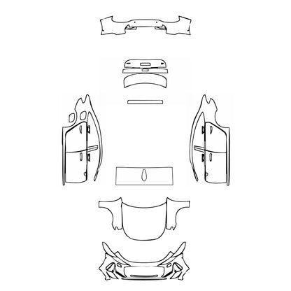 Pre-Cut PPF Audi A5 A5 Saloon Base 2025