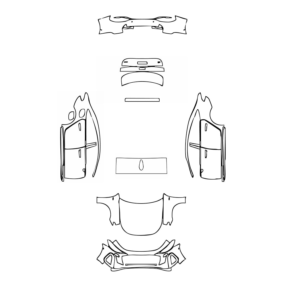 Pre-Cut PPF Audi A5 A5 Saloon S-Line 2025