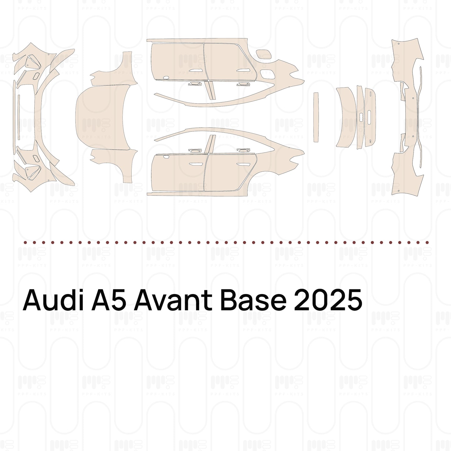 Pre-Cut PPF Audi A5 Avant Base 2025